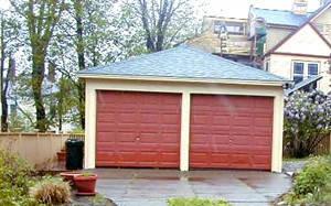 Increasing the value of a property by adding a garage