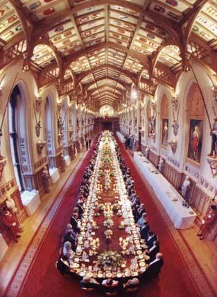 Windsor Castle Banqueting Room