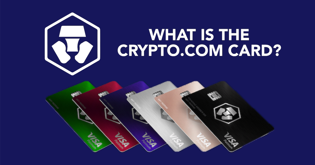 Crypto.com Cashback Visa Debit Cards