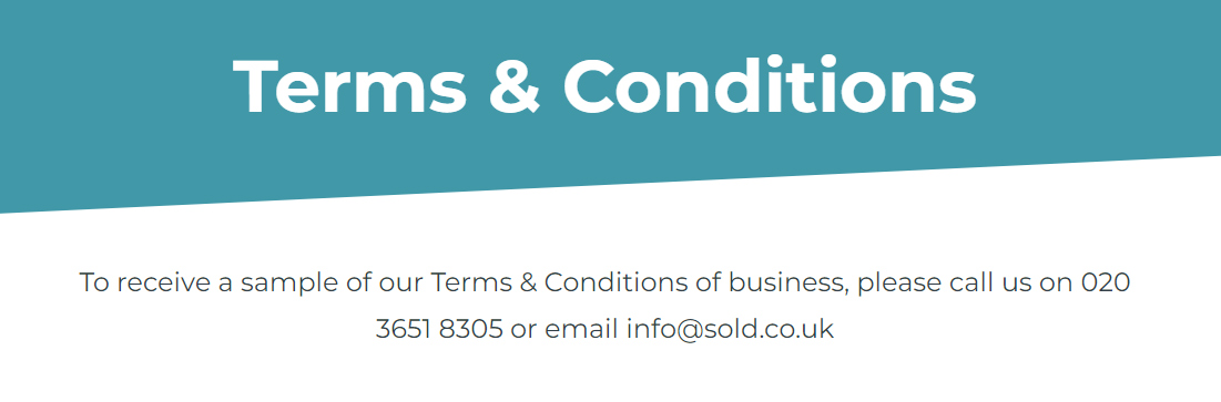 SOLD.co.uk - Terms & Conditions