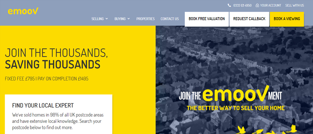 emoov website screenshot