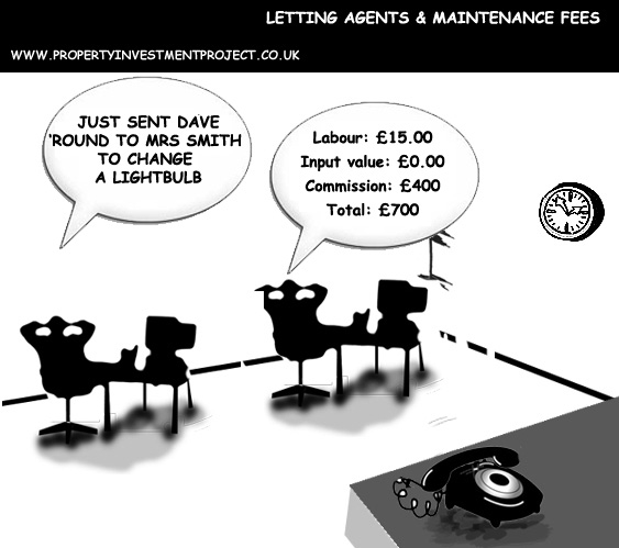 Letting Agents & Maintenance Fees